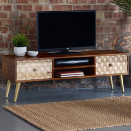 Brooklyn Cotati 2 Drawer 2 Shelf Large Plasma TV Unit