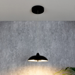 TCP Black Hanging Pendant Ceiling Light - thumbnail 2