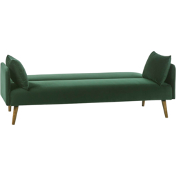 Julian Bowen Andi 3 Seater Green Sofa Bed - thumbnail 3