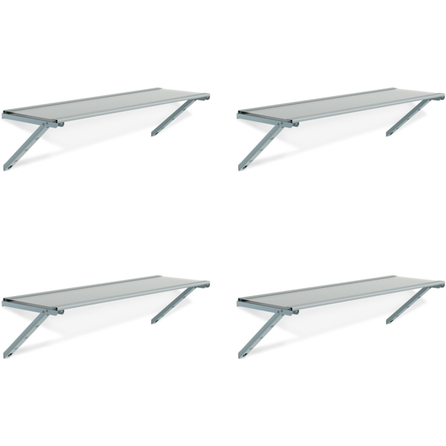 Palram Canopia Yukon Utility Shed Shelf Kit 104cm 4 Pack - image 1