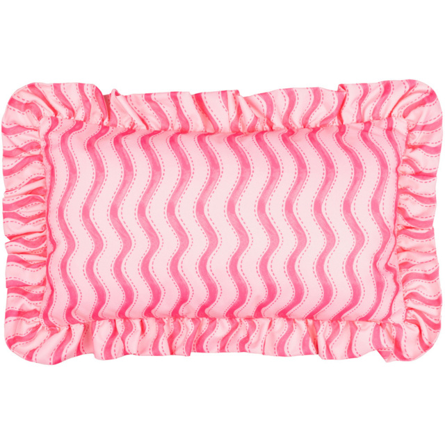Furn Summer Solstice Wiggly Stripe Pink Cushion 30 x 50cm - image 1