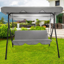 Hortus 3 Seater Grey Hammock Swing Chair