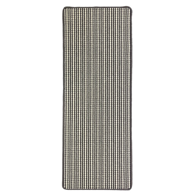 Black and White 57 x 150cm Geo Triangle Washable Runner - image 1