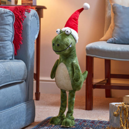 Marco Paul Green Dinosaur Christmas Decoration Large - thumbnail 2