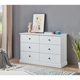 Windsor Chest of Drawers White - thumbnail 1