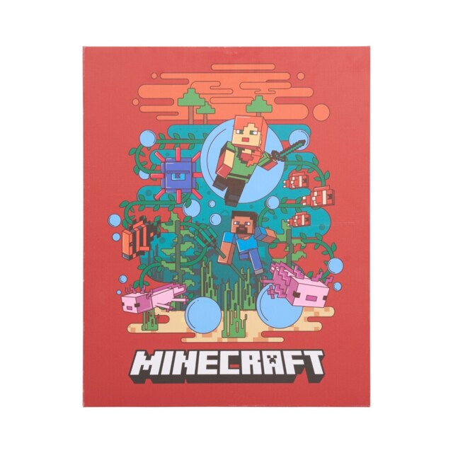 Light Up Minecraft Canvas Red - image 1