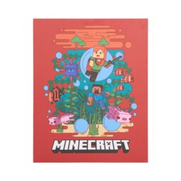 Light Up Minecraft Canvas Red - thumbnail 1