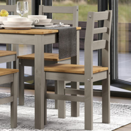 Core Products Corona Linea 6 Seater Dining Set Grey - thumbnail 4
