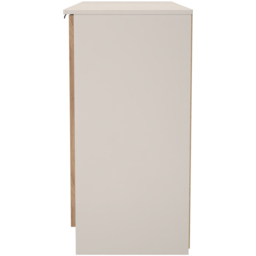 Crowndale Bora 2 Door 3 Drawer Gold Craft Oak and Kashmir Wide Sideboard Ready Assembled - thumbnail 3