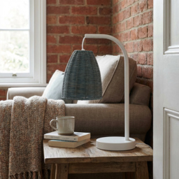 Rhyan Table Lamp - White - thumbnail 4