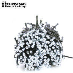 The Christmas Workshop 200 LED String Light Bright White - thumbnail 2