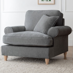 The Victoria Charcoal Armchair