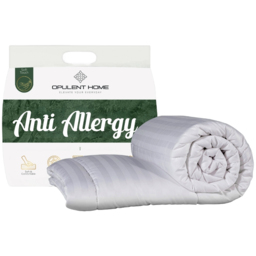 Opulent Home White King Size Anti-Allergy Summer Hollowfibre Duvet 1.5 Tog