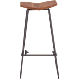 Premier Housewares New Foundry Industrial-Style Bar Stool - thumbnail 2