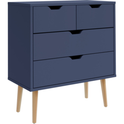 GFW Nyborg 4 Drawer Nightshadow Blue Chest of Drawers - thumbnail 2