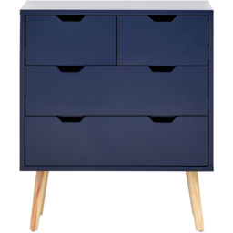 GFW Nyborg 4 Drawer Nightshadow Blue Chest of Drawers - thumbnail 2