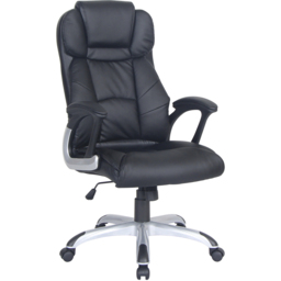 Brompton Black Office Chair - thumbnail 2