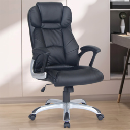 Brompton Black Office Chair