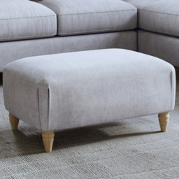 Clara Faro 16 Grey Agmamito Footstool