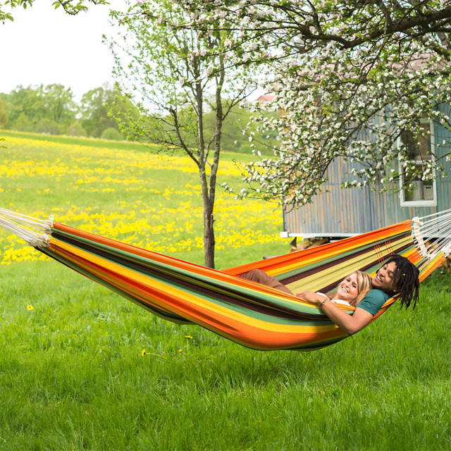Amazonas Paradiso Esmeralda Premium Traditional Cotton Garden Hammock Only XXL - image 1