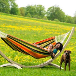 Amazonas Paradiso Esmeralda Premium Traditional Cotton Garden Hammock Only XXL - thumbnail 4