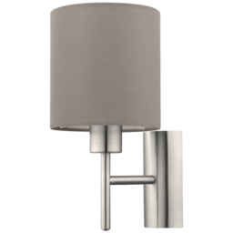 EGLO Pasteri Taupe Wall Light w.Switch