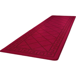 Smart Living Tribela Red Non-Slip Mat with Gel Backing 80 x 300cm - thumbnail 1