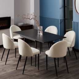 Illona 4-6 Seater Extending Dining Table - thumbnail 3
