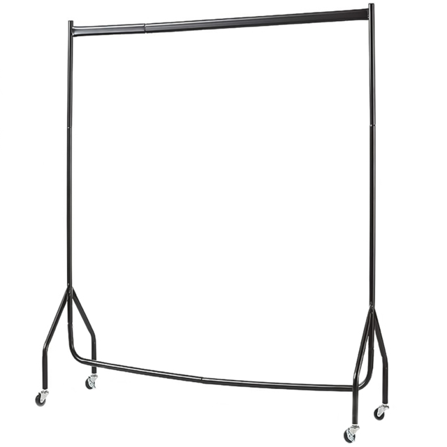 House of Home Extra Heavy Duty Black Clothes Rail 5 x 4ft - image 1