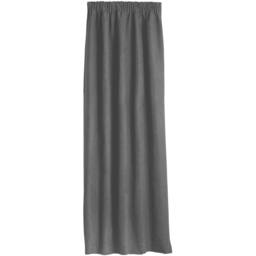Alan Symonds Velvet Chenille Fleece Lined Pencil Pleat Taped Top Curtains Slate 137 x 213cm - thumbnail 2