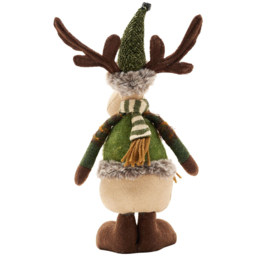 The Christmas Gift Co Plush Standing Moose Ornament - thumbnail 3