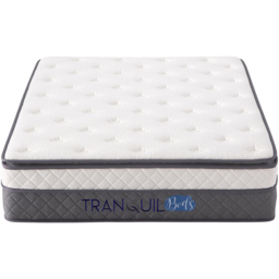 FWStyle Muse Small Double Thick Pillow Top Pocket Sprung Mattress with Edge Support - thumbnail 3