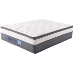 FWStyle Muse Small Double Thick Pillow Top Pocket Sprung Mattress with Edge Support