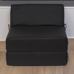 Kaikoo Single Black Foldable Bed - thumbnail 1
