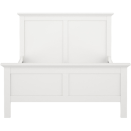 Florence Paris Double White Wooden Bed - thumbnail 4