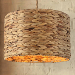 Natural Effect Weave Pendant Light - thumbnail 2