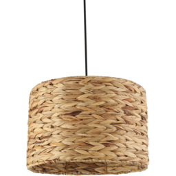 Natural Effect Weave Pendant Light