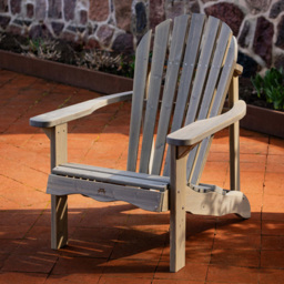 AMATA Ungurs Grey Adirondack Chair - thumbnail 1