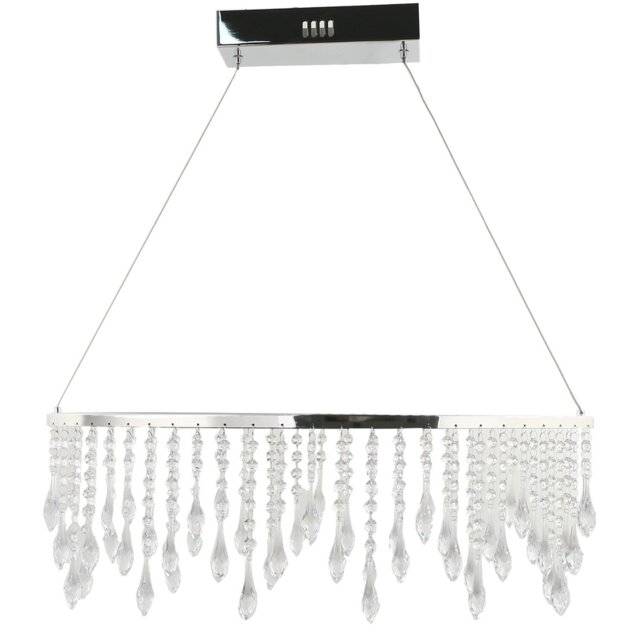 Rosalie Crystal Cluster Ceiling Light - image 1
