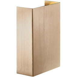 Nordlux Fold 10 Brass Wall Light