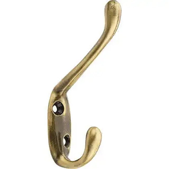 Standard Hat and Coat Hook Antique Brass Antique Brass