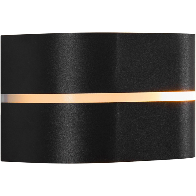 Nordlux Sibelis Black Outdoor Wall Light - image 1