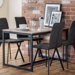 Julian Bowen Tribeca 4 Seater Sonoma Oak Dining Table