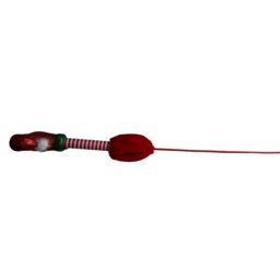 Candy Cane Lane Red Elf Shoe Pick Christmas Decoration - thumbnail 3