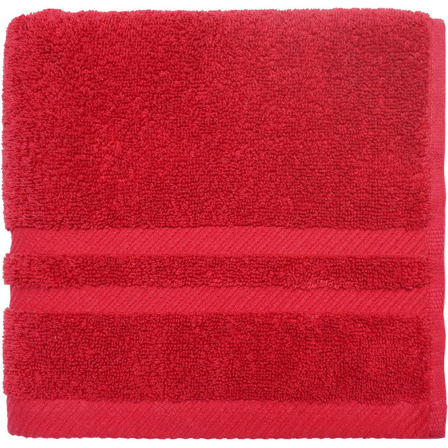 Cotton Hand Towel Crimson Red - image 1