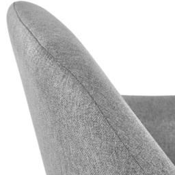 Julian Bowen Davos Grey Accent Chair - thumbnail 3