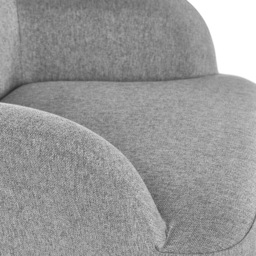 Julian Bowen Davos Grey Accent Chair - thumbnail 4