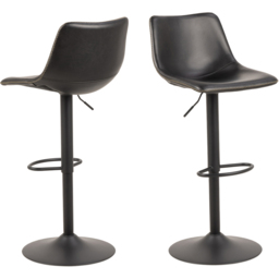 Florence Oregon Black Bar Stool - thumbnail 3