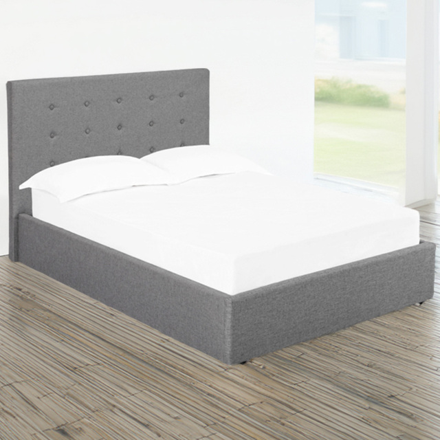 Lucca King Size Grey Bed Frame - image 1