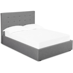 Lucca King Size Grey Bed Frame - thumbnail 2
